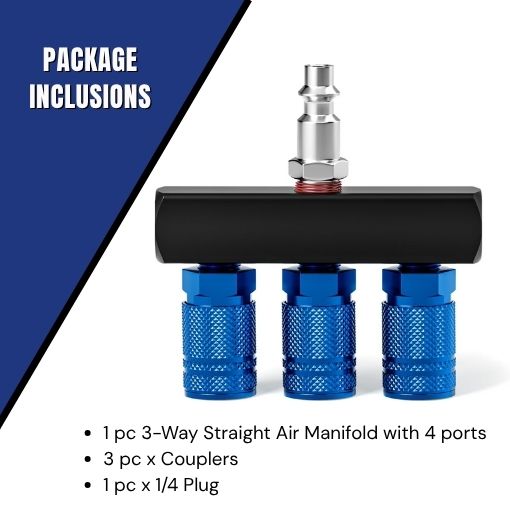 Straight Air Manifold and Splitter