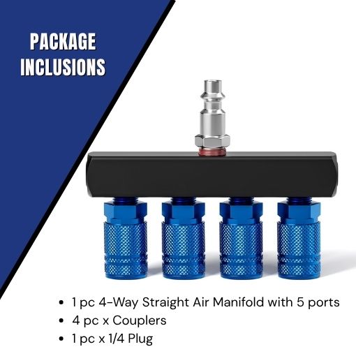 Straight Air Manifold and Splitter