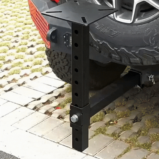 Heavy-Duty Adjustable Hitch Mount Vise Plate Set