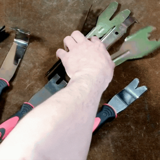 Metal Trim Removal Tool Set