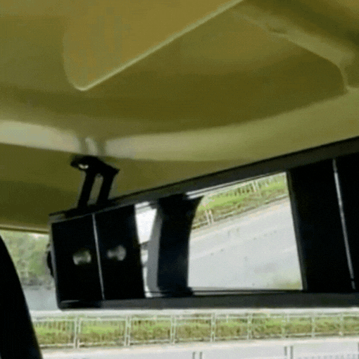 4-Panel Wide Angle Rear View Mirror
