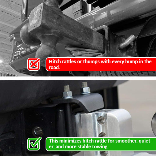Anti-Rattle Hitch & Receiver Reducer