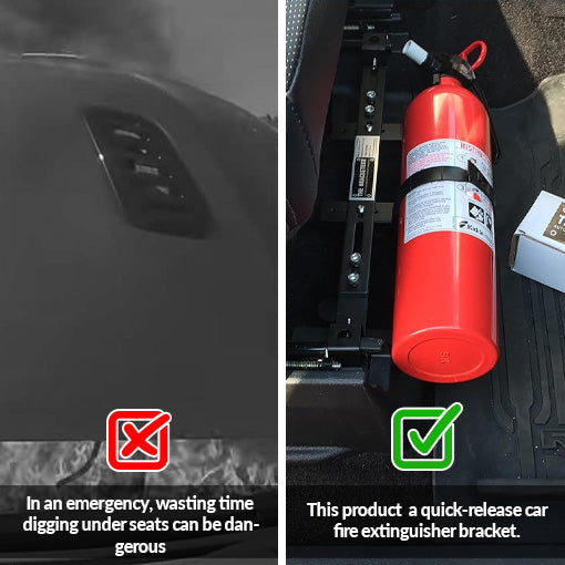 Car Fire Extinguisher Bracket