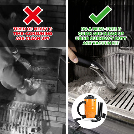 Heavy Duty Ash Vacuum Kit