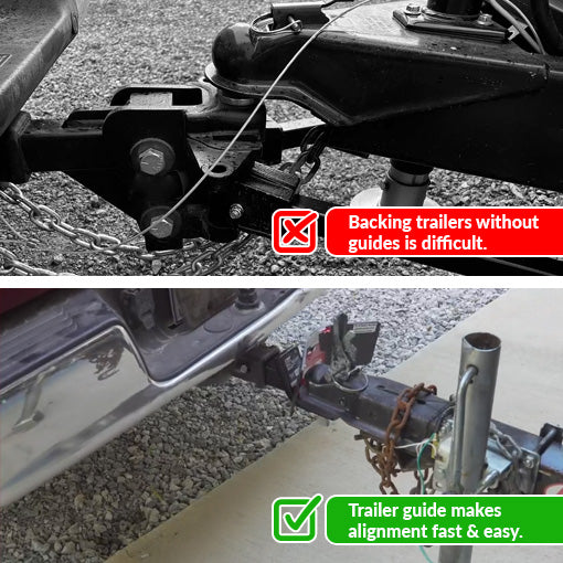 Trailer Hitch Alignment Guide