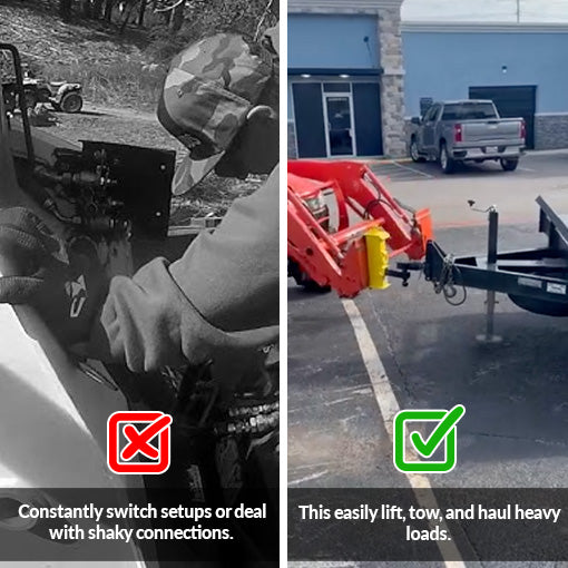 Quick Tractor & Skid Steer Hitch Attachment