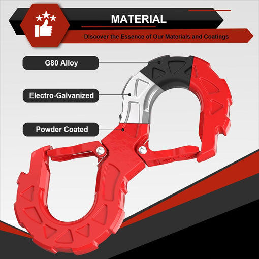 Quick Release S-Shape Tow Hook