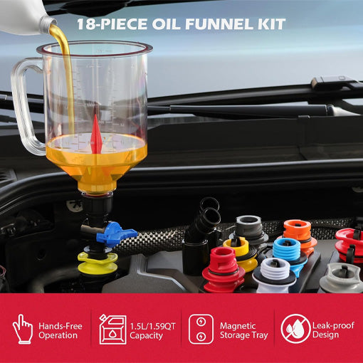 Engine Oil Funnel Kit