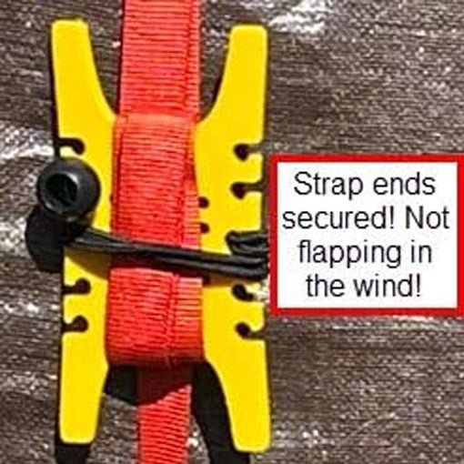 Anti-Fray Cargo Strap Organizer