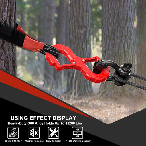 Quick Release S-Shape Tow Hook