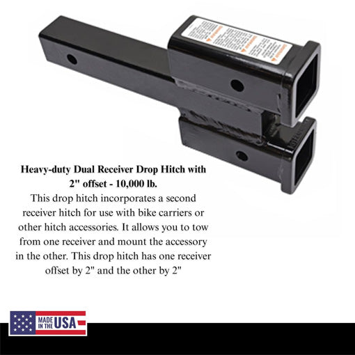 Heavy Duty Dual Receiver Hitch