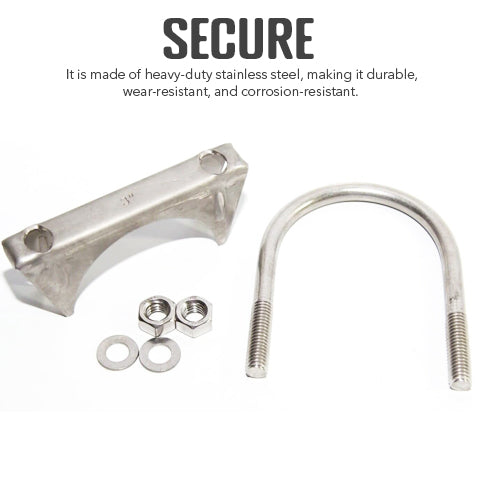 Heavy Duty Exhaust U-Bolt Clamp