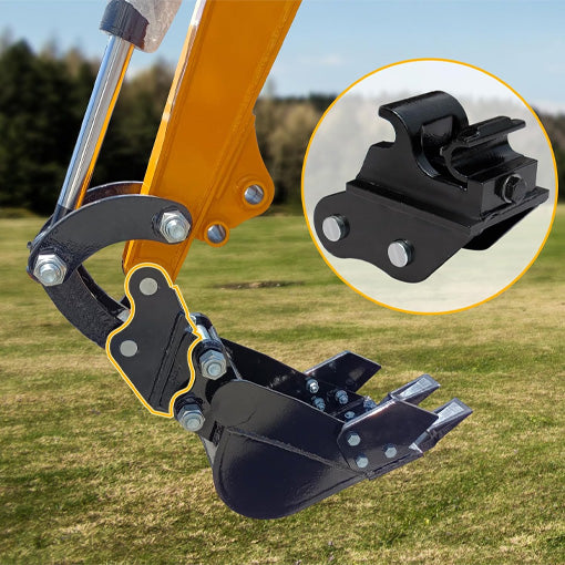 Mini Excavator Quick Change Hitch Attachment