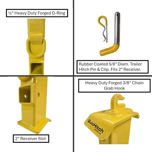 Quick Tractor & Skid Steer Hitch Attachment