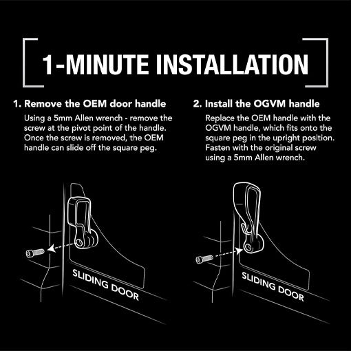 Upgrade Van Sliding Door Handle