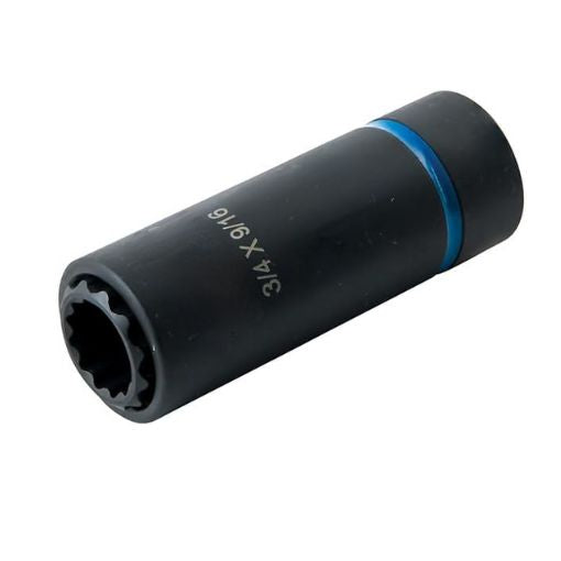 3-in-1 Slotted Impact Socket