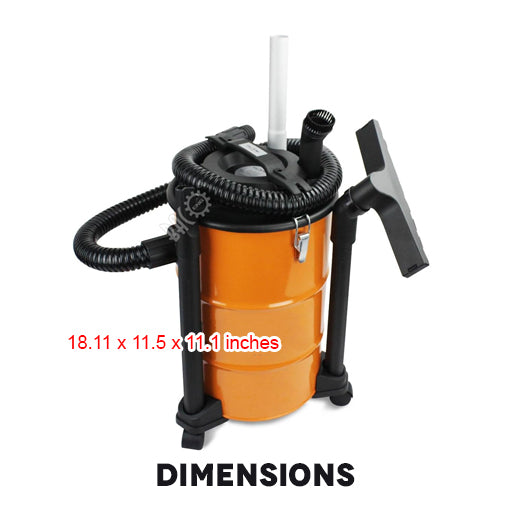 Heavy Duty Ash Vacuum Kit