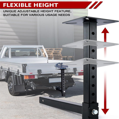 Heavy-Duty Adjustable Hitch Mount Vise Plate Set
