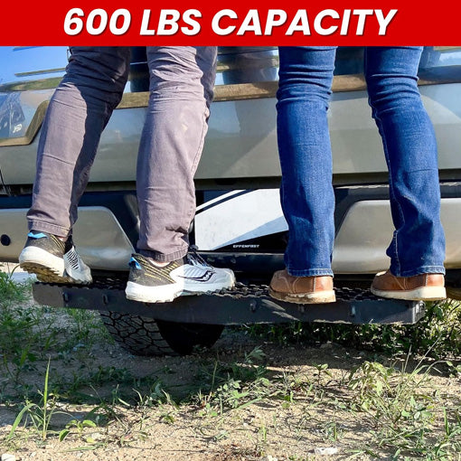 Extra Wide Heavy-Duty Hitch Step