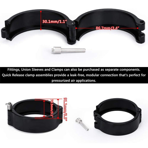 Intake Intercooler Quick Release V-Band Clamp
