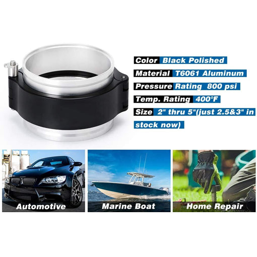 Intake Intercooler Quick Release V-Band Clamp