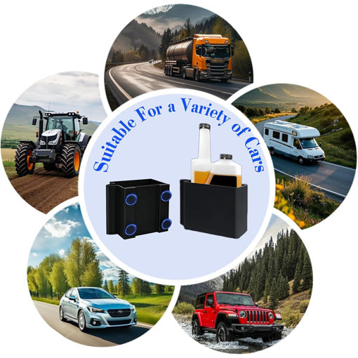 Magnetic Truck Bed Diesel Additive Holder