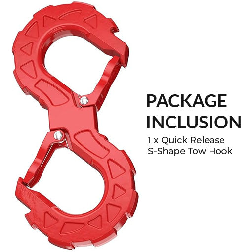 Quick Release S-Shape Tow Hook