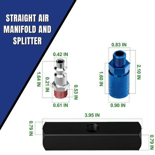 Straight Air Manifold and Splitter