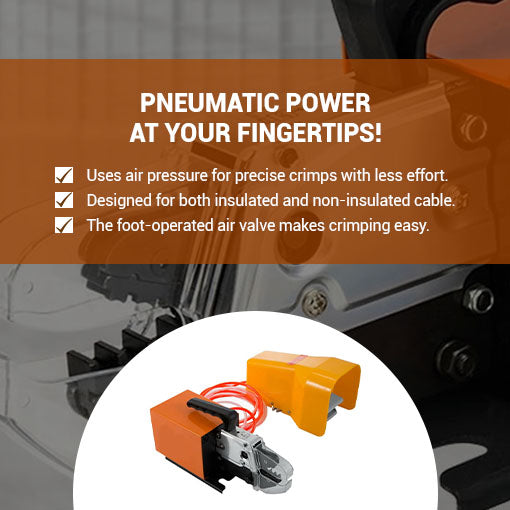 Pneumatic Crimper Plier Machine