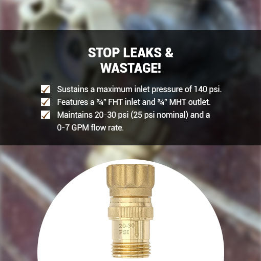 Water Pressure Reducer Regulator