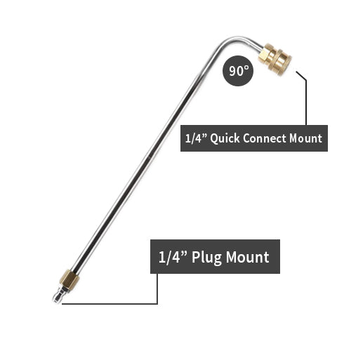 14 Inch Curved Gutter Cleaner and Undercarriage Attachment