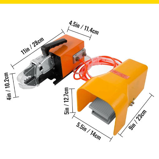 Pneumatic Crimper Plier Machine