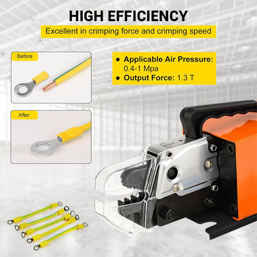 Pneumatic Crimper Plier Machine