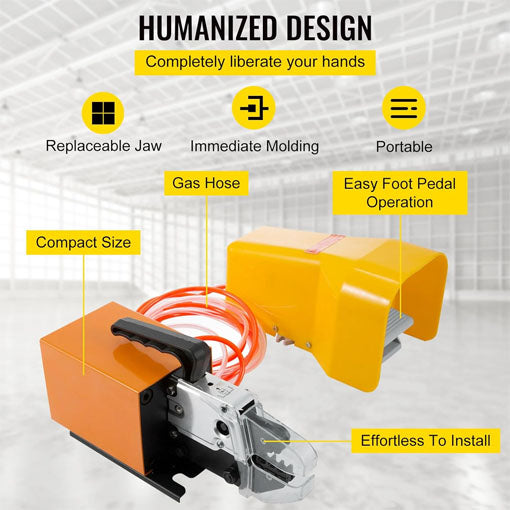 Pneumatic Crimper Plier Machine