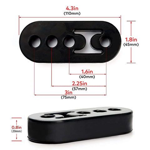 Universal Exhaust Rubber Hanger