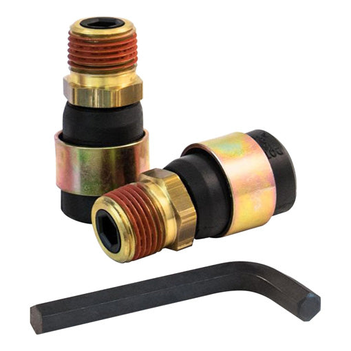 1/2" NPT Fittings Truck Air Line Quick Repair Swivel Kit