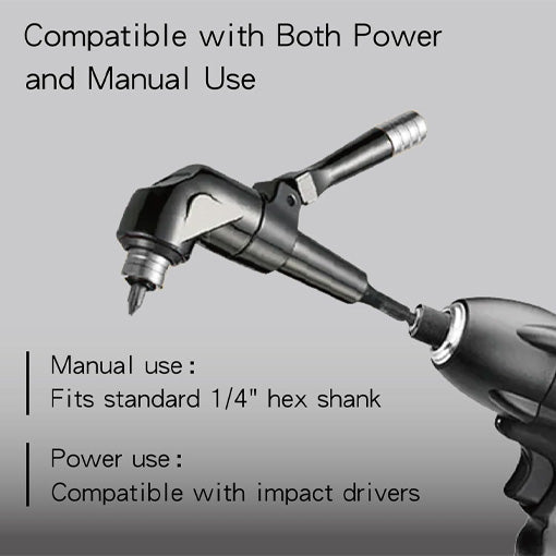 Quick Release Right Angle Drill Attachment
