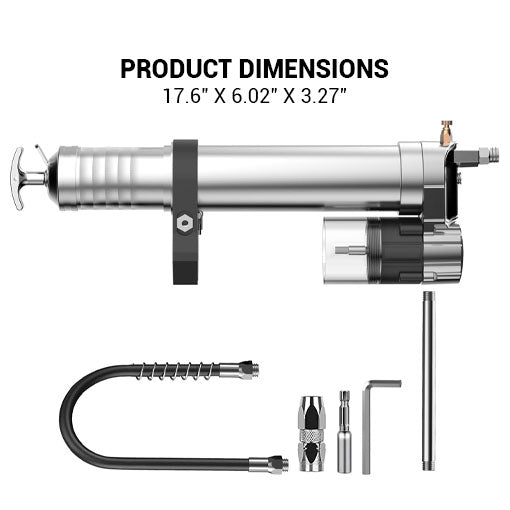 Grease Pump Drill Attachment