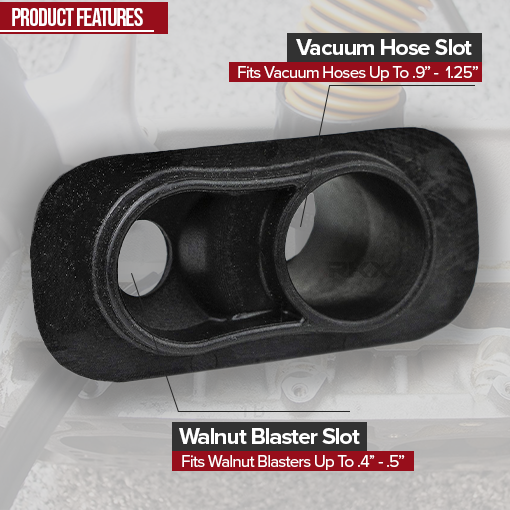 Intake Valve Walnut Blaster Cleaning Adapter